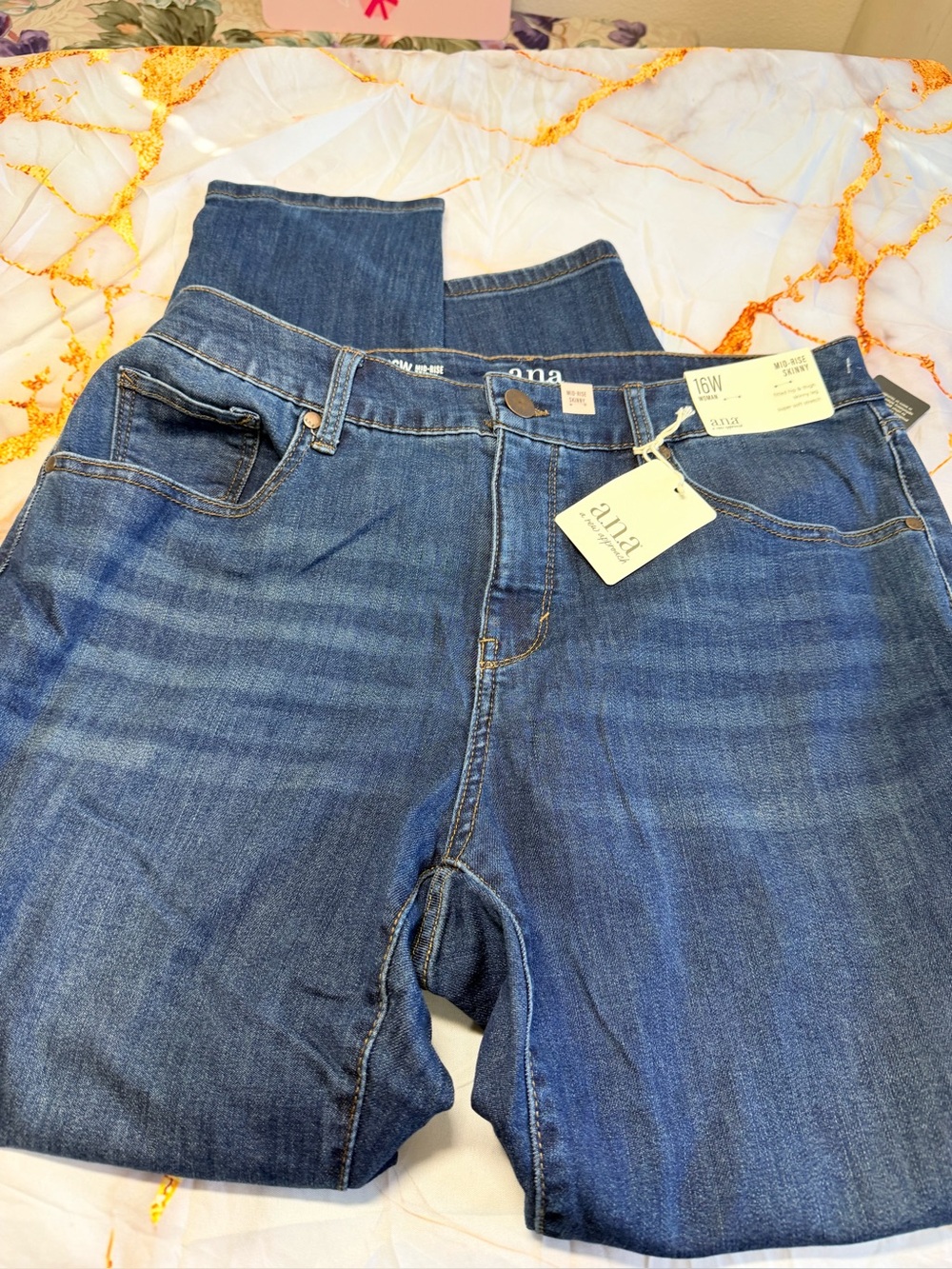 a.n.a. Mid Rise skinny jeans size 16W NWT